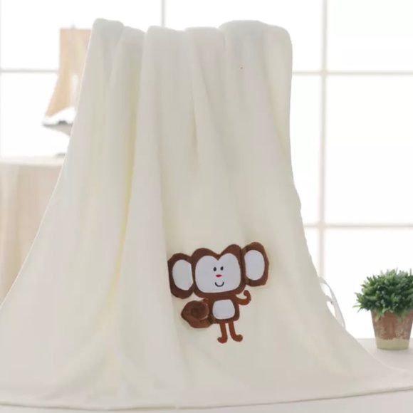 PANDA BEAR Soft Plush Blanket - Picture 4 of 5